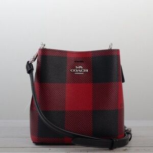 Coach MiNi plaid crossbody